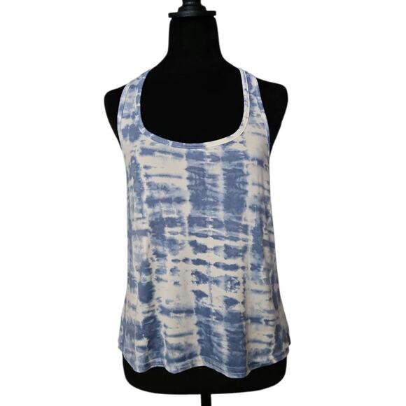 Lucky Brand Racerback tie Die Tank top Size Large - Picture 1 of 9